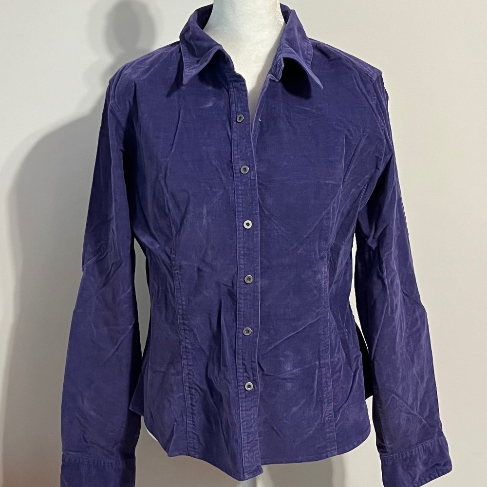 Talbots Corduroy Top